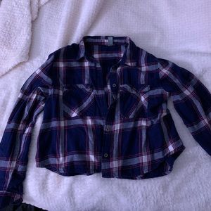 Red/Blue Button Down